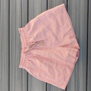 Princess Polly Linen Paperbag Shorts Size 4